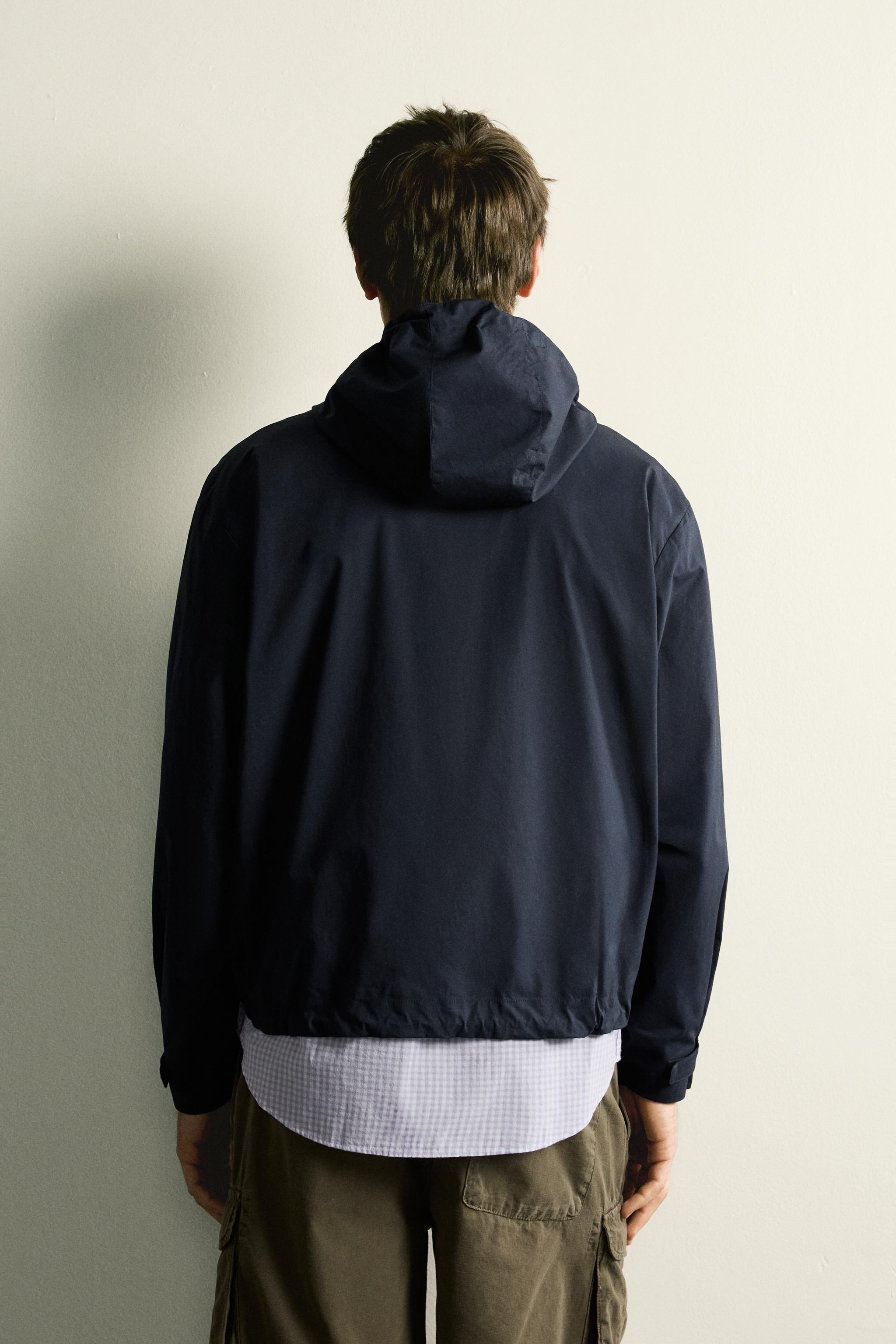 BLOUSON LÉGER REGULAR FIT EN POPELINE